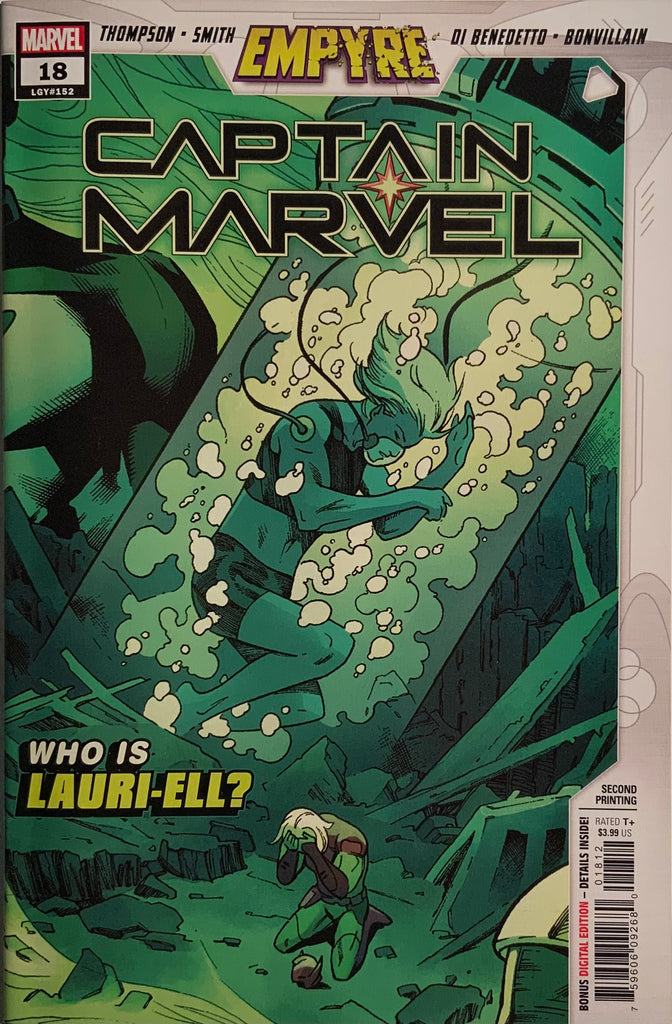 CAPTAIN MARVEL (2019-2023) #18 SECOND PRINTING
