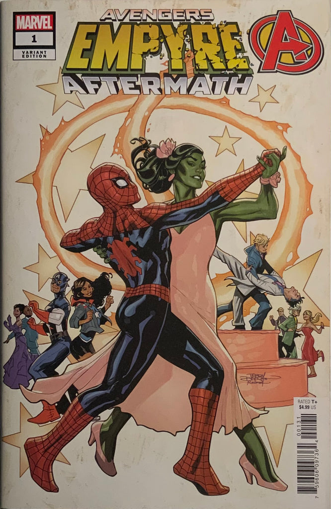 EMPYRE : AFTERMATH AVENGERS #1 VARIANT COVER FIRST CAMEO APPEARANCE OF KHORA OF THE BURNING HEART (Copy)