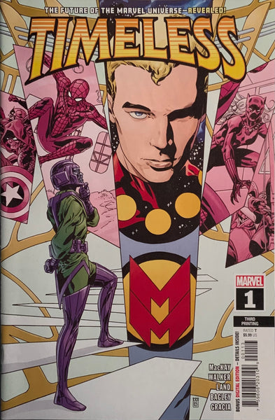 TIMELESS (2022) # 1 THIRD PRINTING FIRST COVER APPEARANCE OF A FEMALE BLACK PANTHER