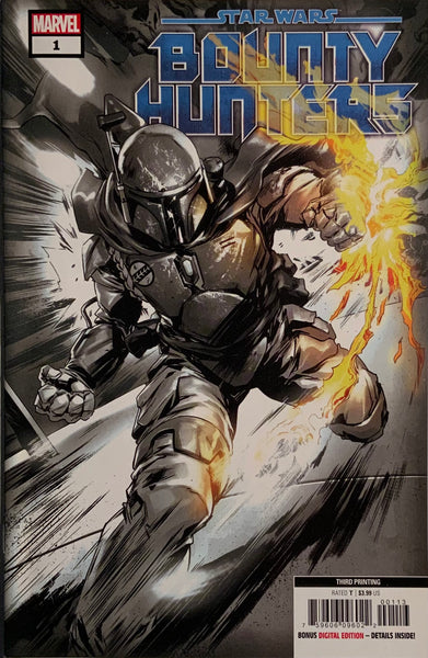 STAR WARS : BOUNTY HUNTERS # 1 THIRD PRINTING
