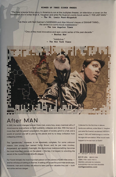 Y THE LAST MAN DELUXE EDITION SET OF 5 HARDCOVER GRAPHIC NOVELS