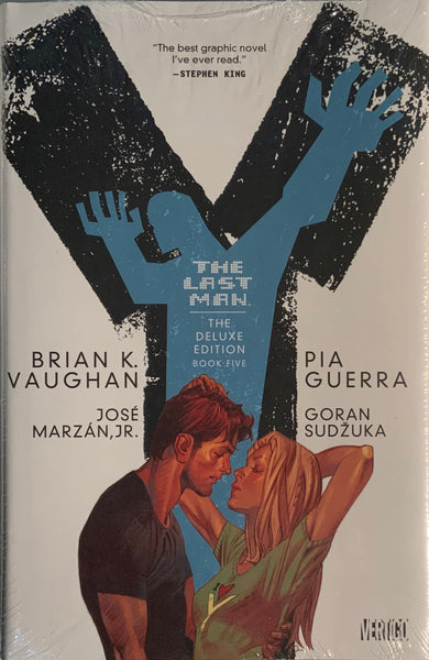 Y THE LAST MAN DELUXE EDITION SET OF 5 HARDCOVER GRAPHIC NOVELS