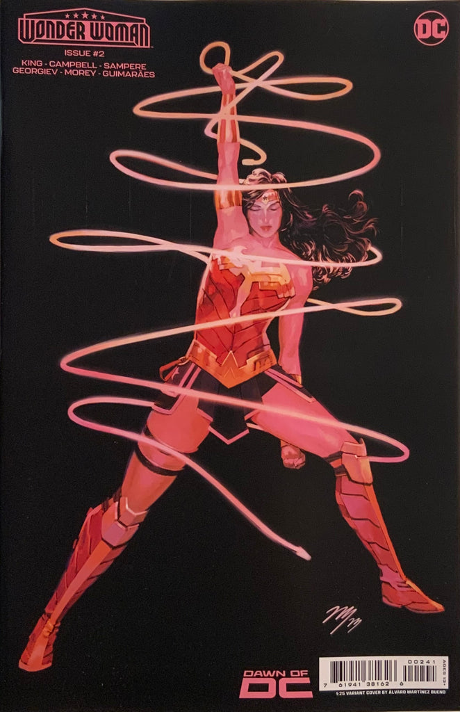 WONDER WOMAN (2023) # 2 MARTINEZ 1:25 VARIANT COVER