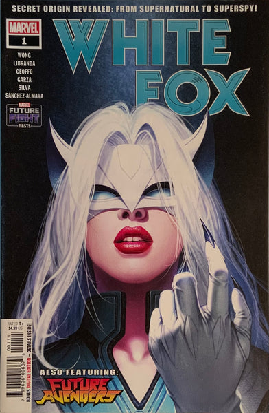 WHITE FOX # 1 FIRST TEAM APPEARANCE OF THE FUTURE AVENGERS