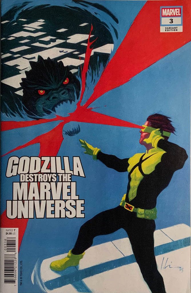 GODZILLA DESTROYS THE MARVEL UNIVERSE # 3 WILSON 1:25 VARIANT COVER