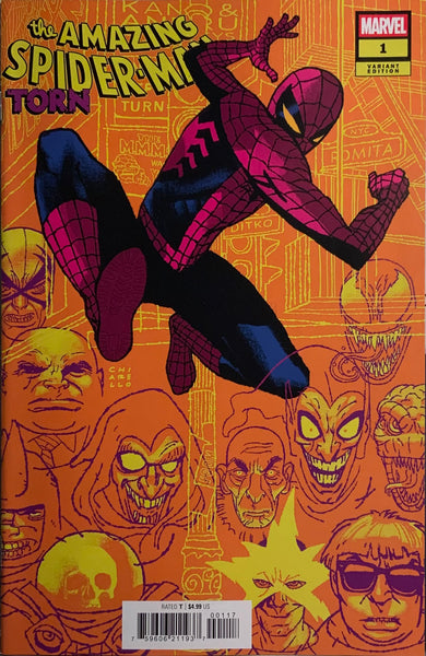 AMAZING SPIDER-MAN : TORN # 1 CHIARELLO 1:25 VARIANT COVER