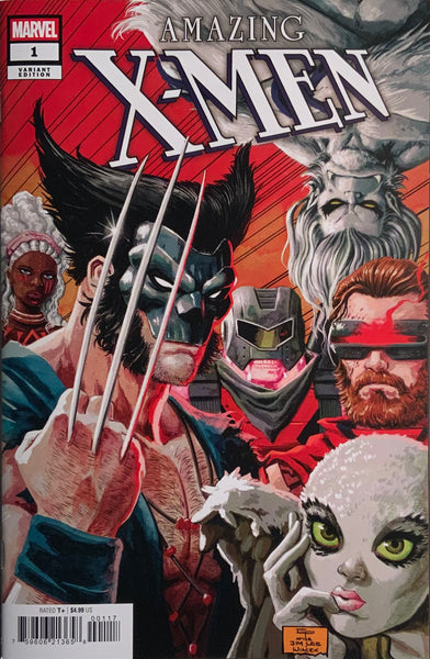 AMAZING X-MEN # 1 PERALTA 1:25 VARIANT COVER