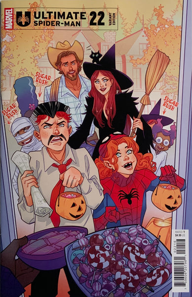 ULTIMATE SPIDER-MAN (2024) #22 SAUVAGE 1:25 VARIANT COVER