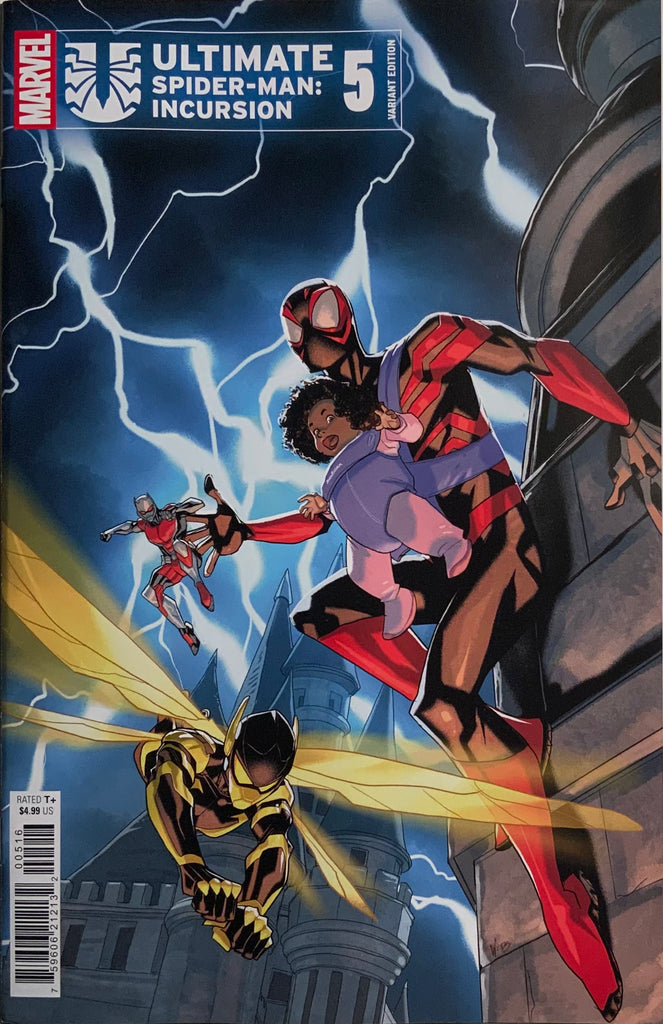 ULTIMATE SPIDER-MAN : INCURSION # 5 WOODS 1:25 VARIANT COVER