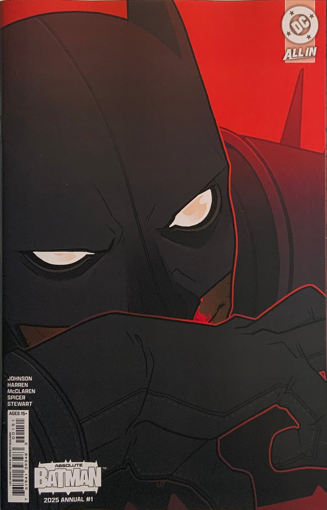 ABSOLUTE BATMAN 2025 ANNUAL # 1 McCLAREN 1:25 VARIANT COVER
