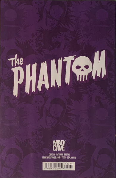 THE PHANTOM (MAD CAVE) #2 BUSTOS 1:10 VARIANT COVER
