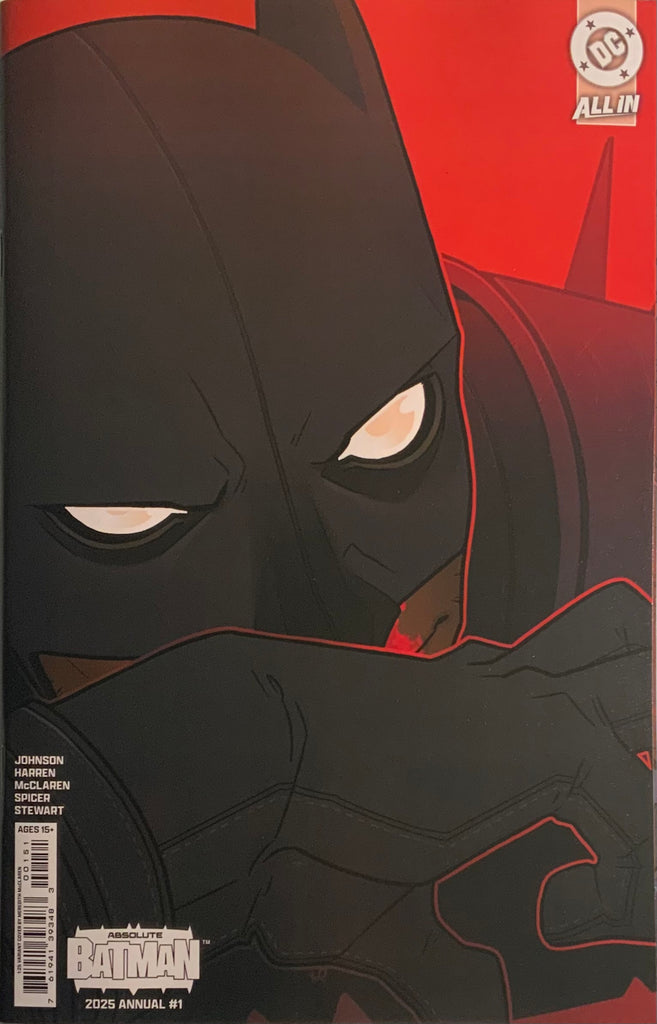 ABSOLUTE BATMAN 2025 ANNUAL # 1 McCLAREN 1:25 VARIANT COVER