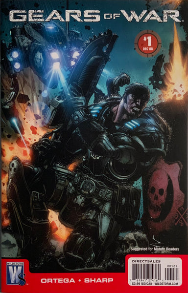 GEARS OF WAR # 1 BADEAUX 1:10 VARIANT COVER