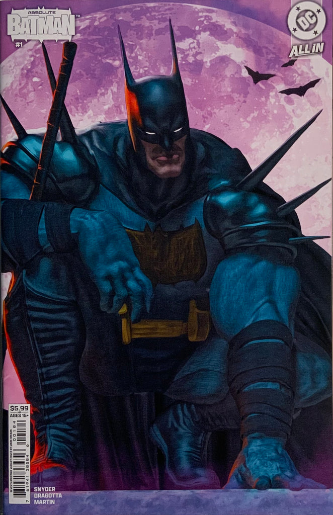 ABSOLUTE BATMAN # 1 SEVENTH PRINTING SPEARS CONNECTING VARIANT COVER