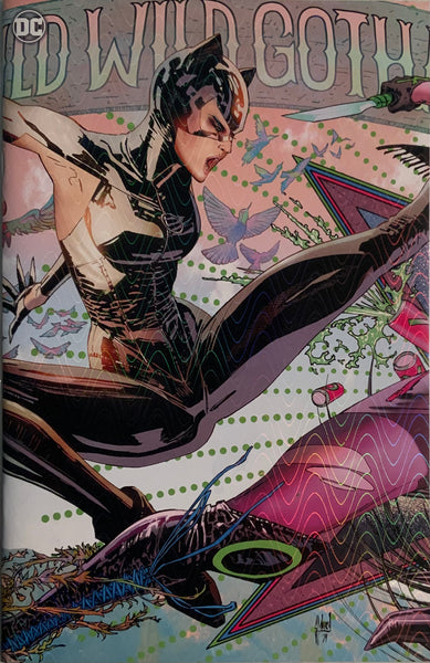 GOTHAM CITY SIRENS # 1 - 4 SET OF FOIL PRISM CONNECTING VARIANT COVERS