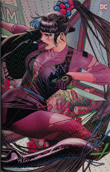 GOTHAM CITY SIRENS # 1 - 4 SET OF FOIL PRISM CONNECTING VARIANT COVERS