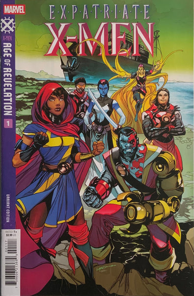 EXPATRIATE X-MEN # 1 LUPACCHINO 1:25 VARIANT COVER