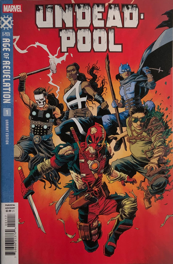 UNDEADPOOL # 1 SHALVEY 1:25 VARIANT COVER