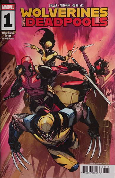 WOLVERINES AND DEADPOOLS # 1 - 3 SET