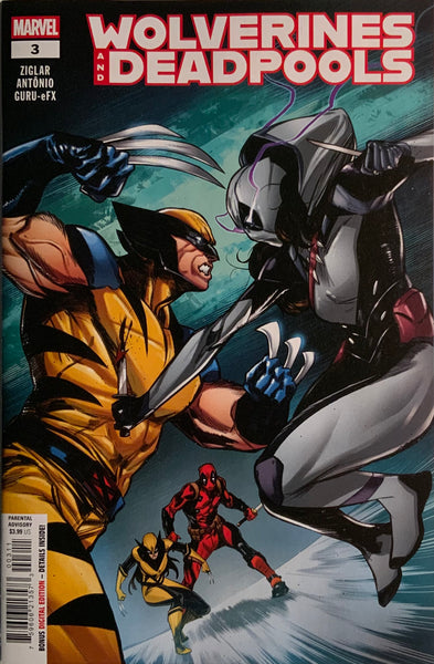 WOLVERINES AND DEADPOOLS # 1 - 3 SET