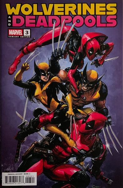 WOLVERINES AND DEADPOOLS # 1 CRAIN VARIANT COVER