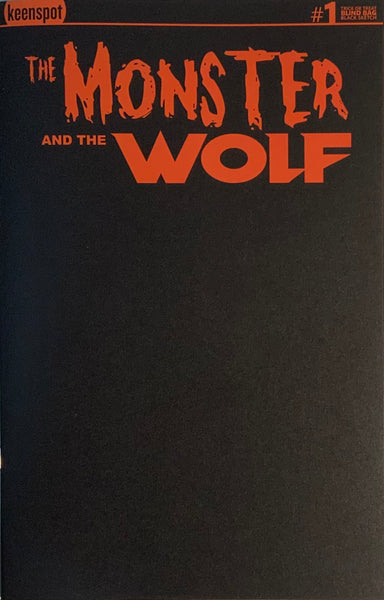 MARK SPEARS MONSTERS : THE MONSTER & THE WOLF #1 BLANK SKETCH COVER