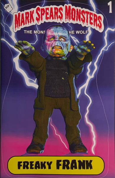 MARK SPEARS MONSTERS : THE MONSTER & THE WOLF #1 VARIANT COVER