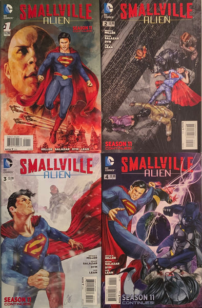 SMALLVILLE SEASON ELEVEN : ALIEN # 1 - 4 SET