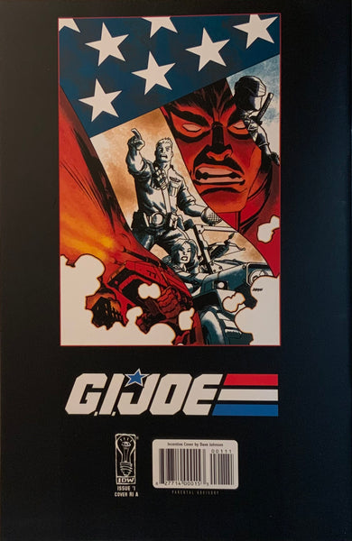 G.I. JOE (2008-2011) # 1 JOHNSON RETAILER INCENTIVE VARIANT COVER