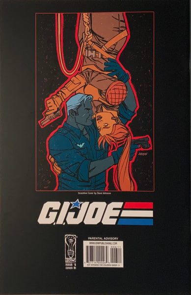 G.I. JOE (2008-2011) # 6 JOHNSON RETAILER INCENTIVE VARIANT COVER