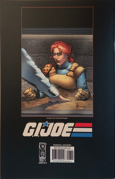 G.I. JOE (2008-2011) # 7 CHAYKIN RETAILER INCENTIVE VARIANT COVER