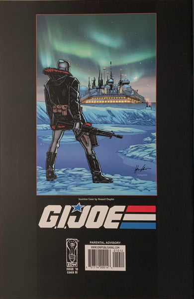 G.I. JOE (2008-2011) #10 CHAYKIN RETAILER INCENTIVE VARIANT COVER