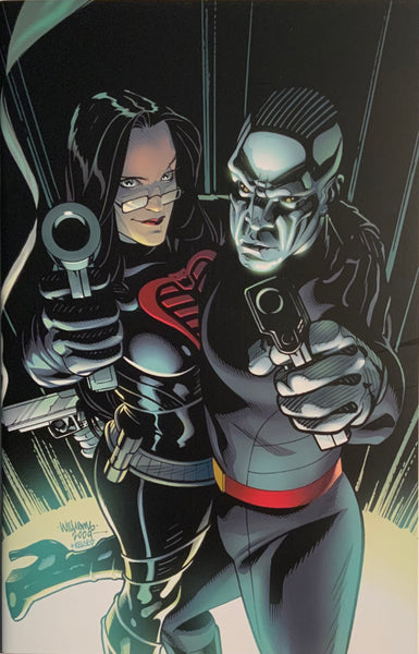 G.I. JOE (2008-2011) #15 WILLIAMS RETAILER INCENTIVE VARIANT COVER