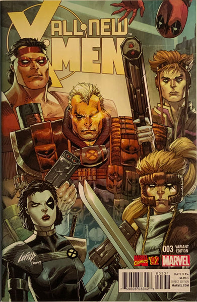 ALL NEW X-MEN (2016-2017) #03 LIEFELD 1:20 VARIANT COVER