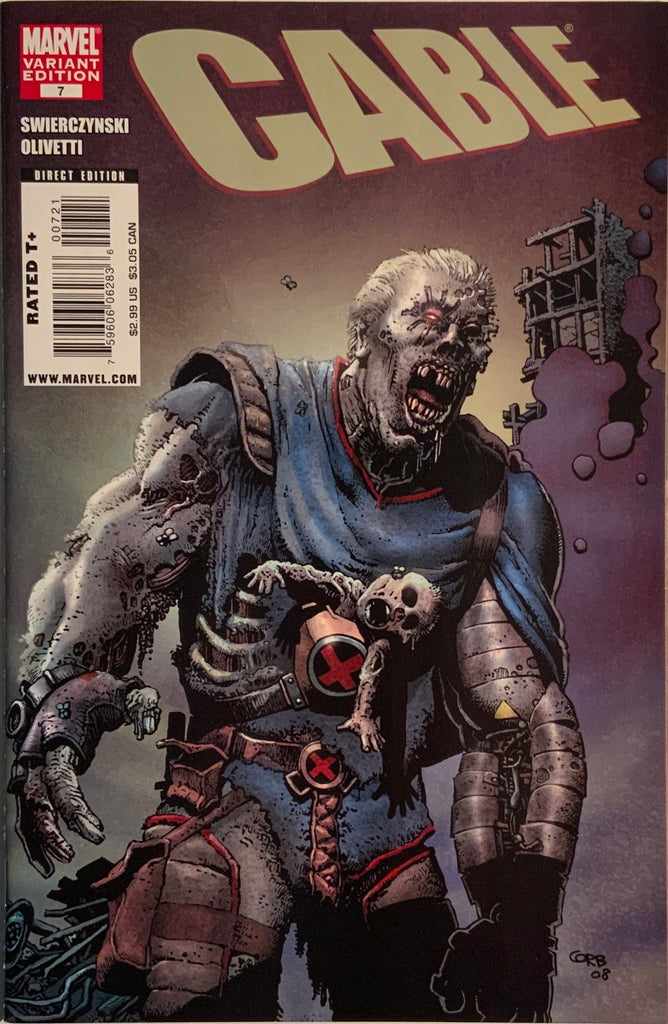 CABLE (2008-2010) #7 CORBEN 1:10 VARIANT COVER