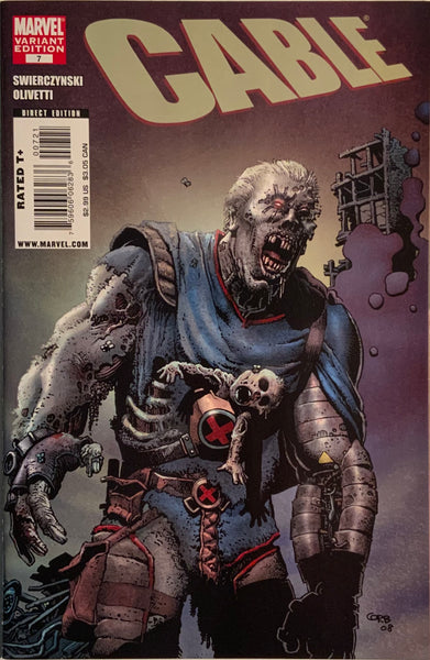 CABLE (2008-2010) #7 CORBEN 1:10 VARIANT COVER