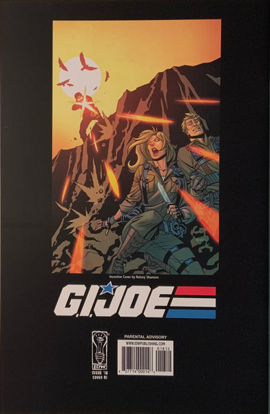 G.I. JOE (2008-2011) #18 SHANNON RETAILER INCENTIVE VARIANT COVER