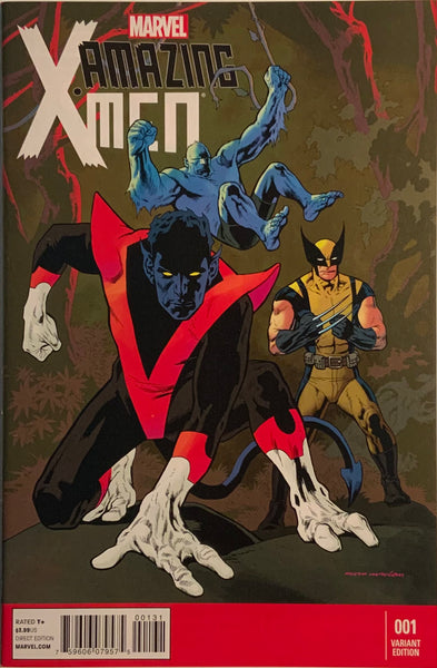 AMAZING X-MEN (2014-2015) #1 NOWLAN 1:75 VARIANT COVER
