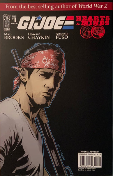 G.I. JOE : HEARTS & MINDS # 1 CHAYKIN / FUSO RETAILER INCENTIVE VARIANT COVER