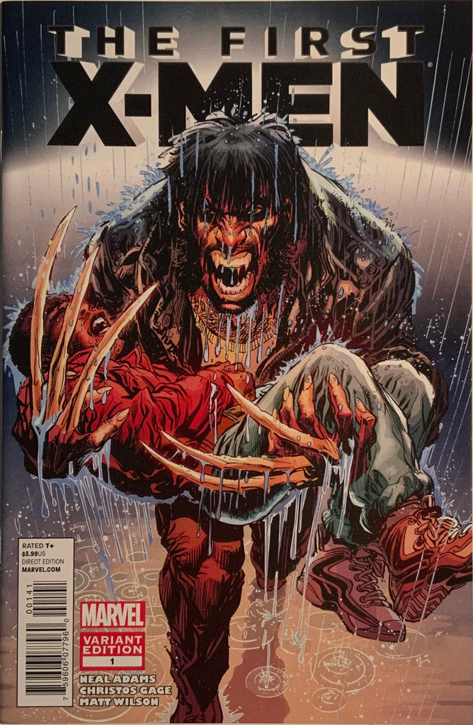 FIRST X-MEN # 1 ADAMS 1:50 VARIANT COVER