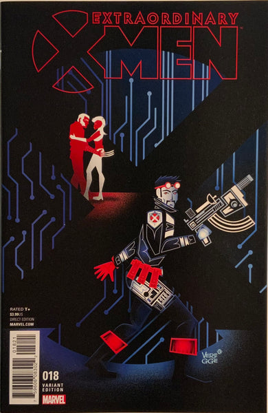 EXTRAORDINARY X-MEN #18 VEREGGE 1:25 VARIANT COVER