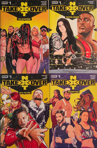 WWE : NXT TAKEOVER SET OF 4