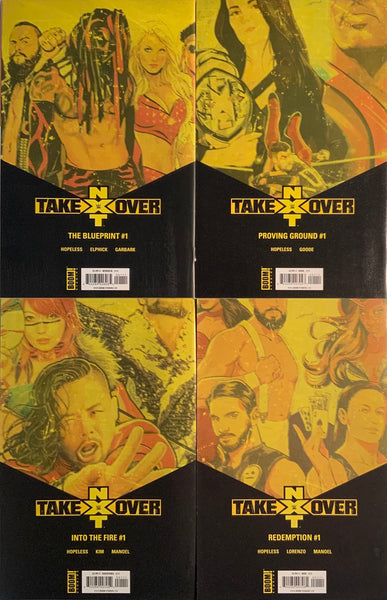 WWE : NXT TAKEOVER SET OF 4