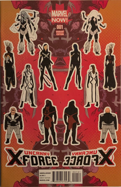UNCANNY X-FORCE (2013-2014) # 1 ANKA 1:50 VARIANT COVER
