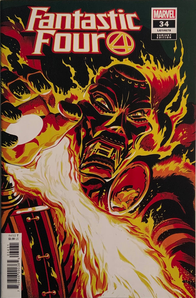FANTASTIC FOUR (2018-2022) #34 RODRIGUEZ 1:25 VARIANT COVER