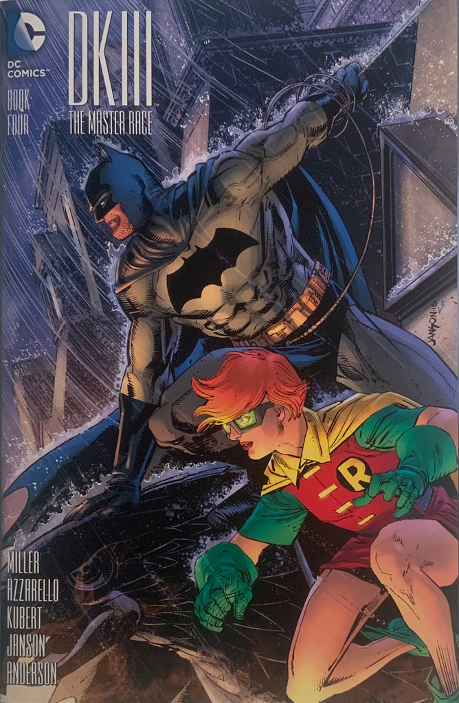 BATMAN DARK KNIGHT III : THE MASTER RACE # 4 JANSON 1:25 VARIANT COVER