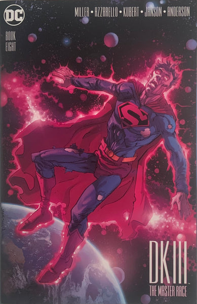 BATMAN DARK KNIGHT III : THE MASTER RACE # 8 JANSON 1:25 VARIANT COVER