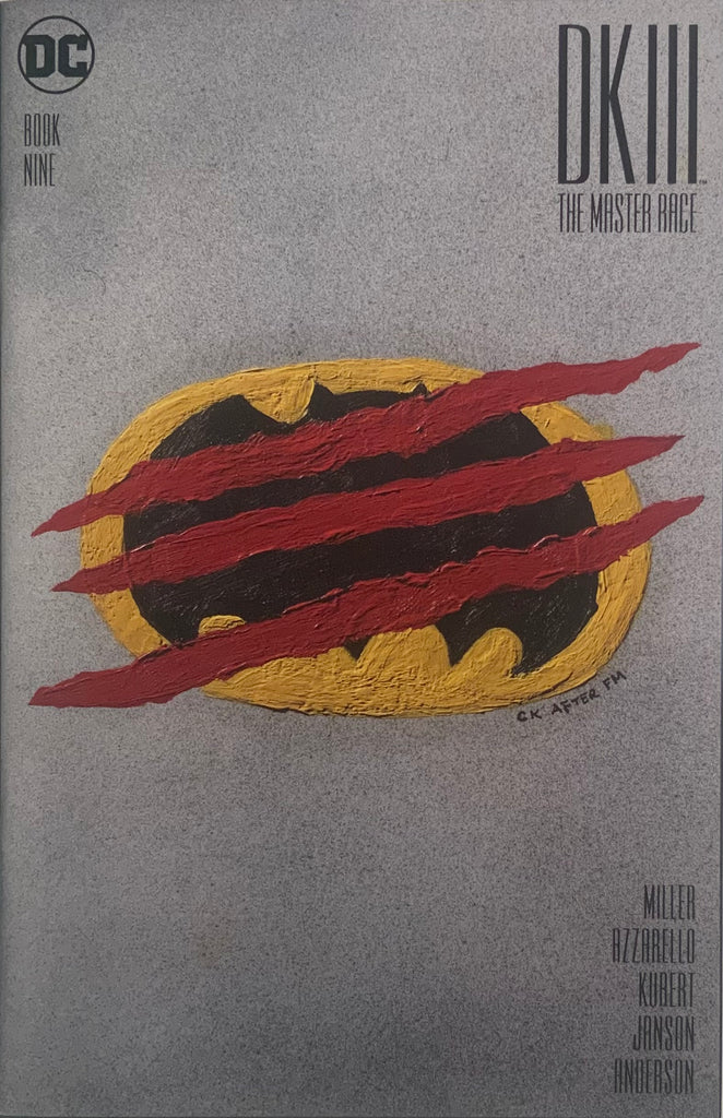 BATMAN DARK KNIGHT III : THE MASTER RACE # 9 KIDD 1:50 VARIANT COVER