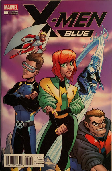 X-MEN BLUE # 1 MARTIN 1:50 VARIANT COVER