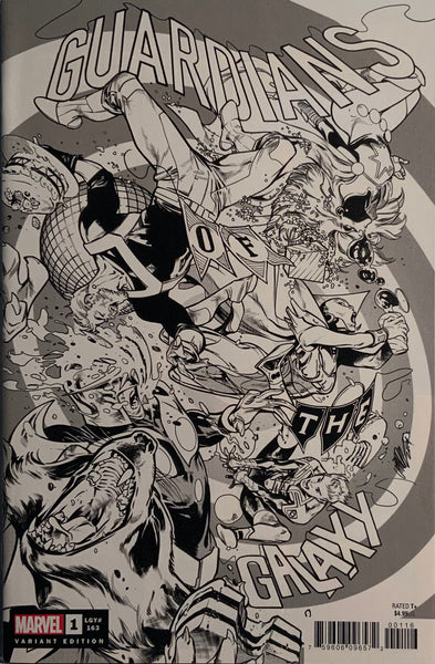 GUARDIANS OF THE GALAXY (2020-2021) # 1 LARRAZ LIMITED VARIANT COVER